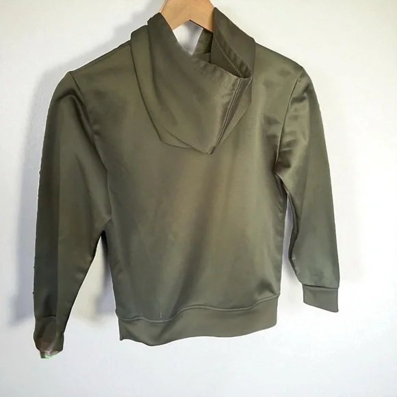 Boys Champion Olivie Green Hoodie Youth 10/12 - Picture 2 of 3